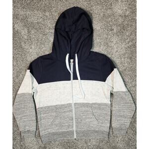 Long Sleeve Full Zip Hoodie Sweatshirt Womens Size XL